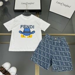 펜디 반팔,청반바지 셋트