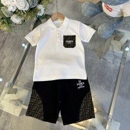 펜디 카라반팔티 반바지세트