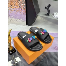 루이비통 로고 슬리퍼